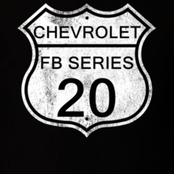 Highway Route Sign 1920 Chevy FB Series Distressed T Shirt