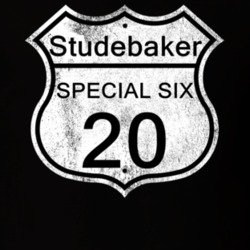 Highway Route Sign 1920 Studebaker Special Six Distressed T Shirt