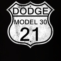 Highway Route Sign 1921 Dodge Model 30 Distressed T Shirt
