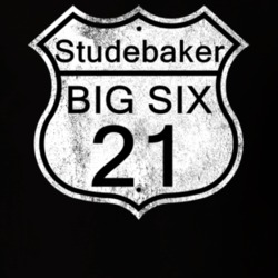 Highway Route Sign 1921 Studebaker Big Six Distressed T Shirt