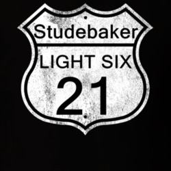 Highway Route Sign 1921 Studebaker Light Six Distressed T Shirt