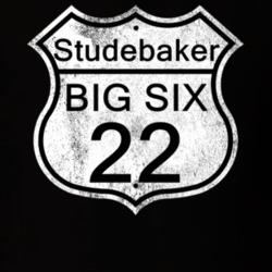 Highway Route Sign 1922 Studebaker Big Six Distressed T Shirt