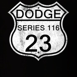 Highway Route Sign 1923 Dodge Series 116 Distressed T Shirt