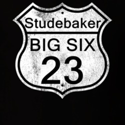Highway Route Sign 1923 Studebaker Big Six Distressed T Shirt