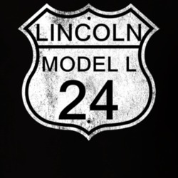 Highway Route Sign 1924 Lincoln Model L Distressed T Shirt