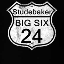 Highway Route Sign 1924 Studebaker Big Six Distressed T Shirt