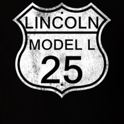 Highway Route Sign 1925 Lincoln Model L Distressed T Shirt