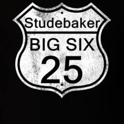 Highway Route Sign 1925 Studebaker Big Six Distressed T Shirt