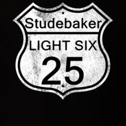 Highway Route Sign 1925 Studebaker Light Six Distressed T Shirt
