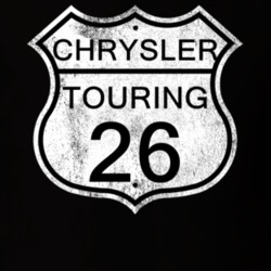 Highway Route Sign 1926 Chrysler Touring Distressed T Shirt