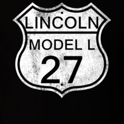 Highway Route Sign 1927 Lincoln Model L Distressed T Shirt