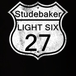 Highway Route Sign 1927 Studebaker Light Six Distressed T Shirt