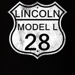 Highway Route Sign 1928 Lincoln Model L Distressed T Shirt