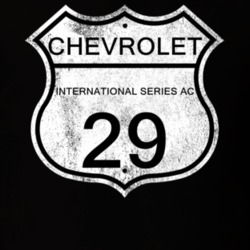 Highway Route Sign 1929 Chevy International Series AC Distressed T Shi