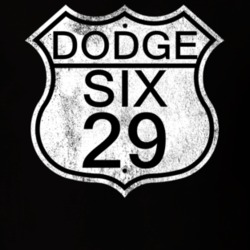 Highway Route Sign 1929 Dodge Six Distressed T Shirt