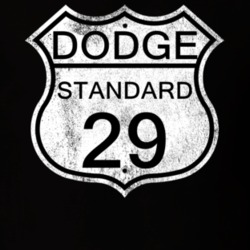 Highway Route Sign 1929 Dodge Standard Distressed T Shirt