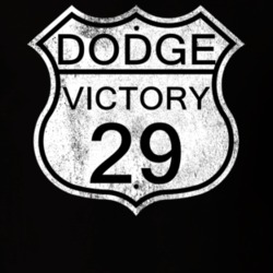 Highway Route Sign 1929 Dodge Victory Distressed T Shirt