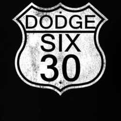 Highway Route Sign 1930 Dodge Six Distressed T Shirt