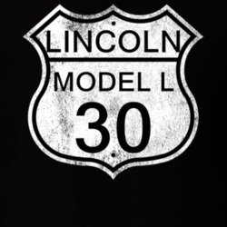 Highway Route Sign 1930 Lincoln Model L Distressed T Shirt