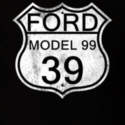 Highway Route Sign 1939 Model 99 Distressed T Shirt