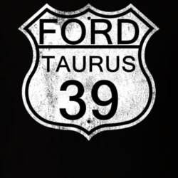 Highway Route Sign 1939 Taurus Distressed T Shirt
