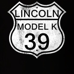 Highway Route Sign 1939 Lincoln Model K Distressed T Shirt