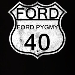 Highway Route Sign 1940 Pygmy Distressed T Shirt