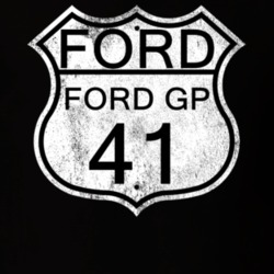 Highway Route Sign 1941 GP Distressed T Shirt