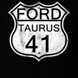 Highway Route Sign 1941 Taurus Distressed T Shirt