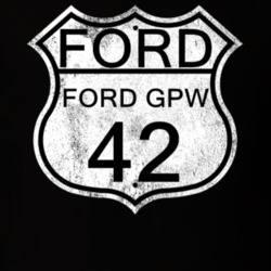 Highway Route Sign 1942 GPW Distressed T Shirt