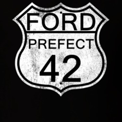Highway Route Sign 1942 Prefect Distressed T Shirt