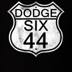 Highway Route Sign 1944 Dodge Six Distressed T Shirt