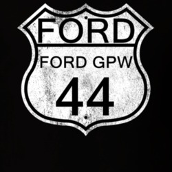 Highway Route Sign 1944 GPW Distressed T Shirt