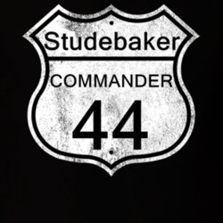 Highway Route Sign 1944 Studebaker Commander Distressed T Shirt