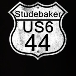 Highway Route Sign 1944 Studebaker US6 Distressed T Shirt