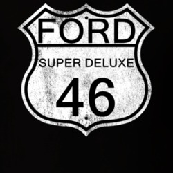 Highway Route Sign 1946 Super Deluxe Distressed T Shirt