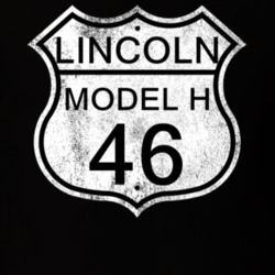 Highway Route Sign 1946 Lincoln Model H Distressed T Shirt