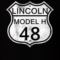 Highway Route Sign 1948 Lincoln Model H Distressed T Shirt