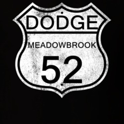 Highway Route Sign 1952 Dodge Meadowbrook Distressed T Shirt