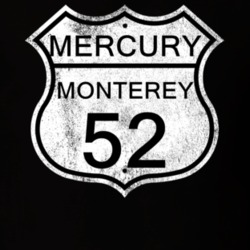Highway Route Sign 1952 MERCURY MONTEREY Distressed T Shirt