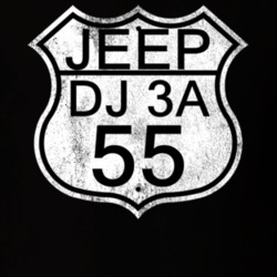 Highway Route Sign 1955 DJ 3A Distressed T Shirt