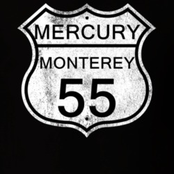Highway Route Sign 1955 MERCURY MONTEREY Distressed T Shirt