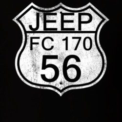Highway Route Sign 1956 FC 170 Distressed T Shirt
