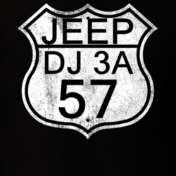 Highway Route Sign 1957 DJ 3A Distressed T Shirt