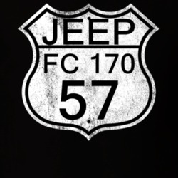 Highway Route Sign 1957 FC 170 Distressed T Shirt