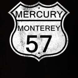 Highway Route Sign 1957 MERCURY MONTEREY Distressed T Shirt