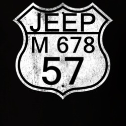 Highway Route Sign 1957 M 678 Distressed T Shirt