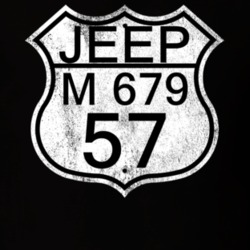 Highway Route Sign 1957 M 679 Distressed T Shirt