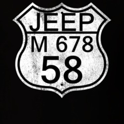 Highway Route Sign 1958 M 678 Distressed T Shirt