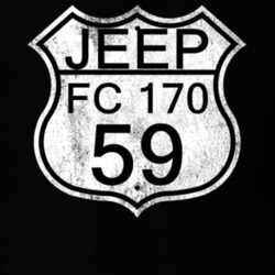 Highway Route Sign 1959 FC 170 Distressed T Shirt